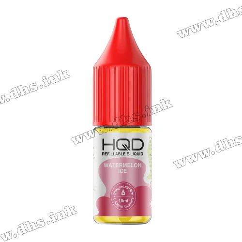 Солевая жидкость HQD Salt 10 мл (50 мг) - Watermelon Ice (Арбуз, Лед)